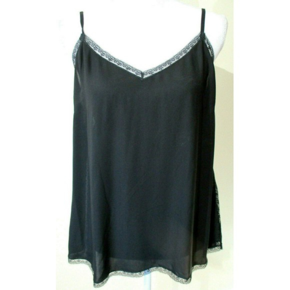 DIANE Von FURSTENBERG Elizabeth Black Cami NWT!